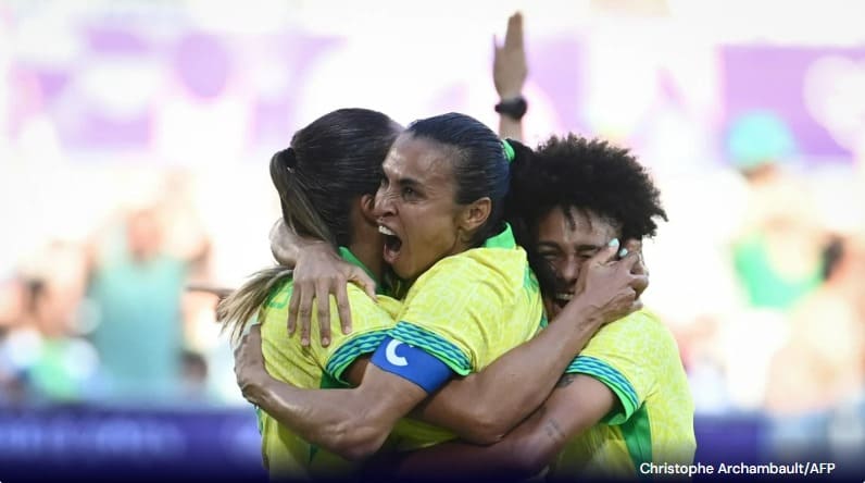 Paris 2024: Marta dá linda assistência, e Brasil estreia com Vitória sobre a Nigéria